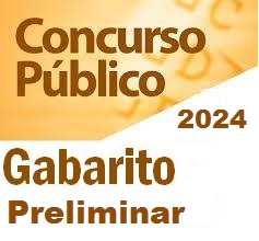 CONCURSO PUBLICO- Gabarito Preliminar